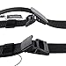 Drizzte 59'' Plus Size Long Men's Military Duty Web Nylon Belt POM Buckle Black