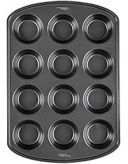 Wilton Perfect Results Premium Non-Stick Bakeware Standard Muffin and Cupcake Pan, 12-Cup Baking Pan