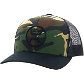 HOOEY O Classic 6 Panel Trucker Hat Black