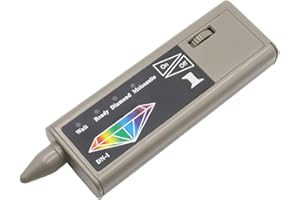 Aepiraza Moissanite Diamond Tester Pen, 2 in 1 Diamond & Moissanite Tester Pen for Non-Diamond, Synthetic Moissanite or Genuine Diamond Testing (Without Power Cord)