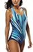 CharmLeaks Women's Swimming suit Bathing Suit Swimming suits Takini Halter X-Large, Blue