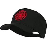 Fire Dept Maltese Cross Embroidered Cap