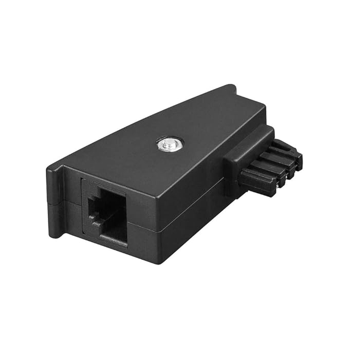Goobay 95139 TAE Adapter, TAE-F-Stecker > RJ45-Buchse (8P2C)