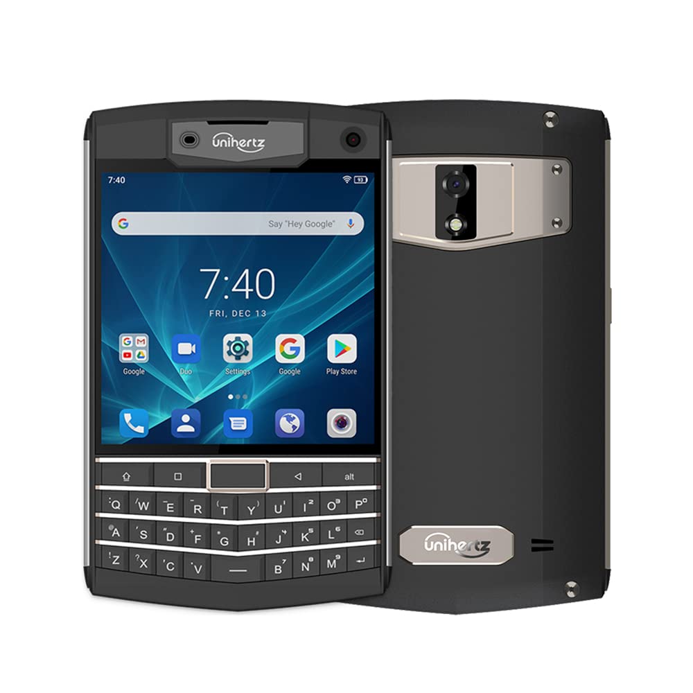Unihertz Titan 6GB+128GB, Rugged QWERTY Smartphone, Android 10 Unlocked Smart Phone, Black (NO charger)