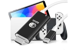 Boreguse Switch Dock for Nintendo Switch Dock, 1.8M/6FT Switch HDMI for NS/OLED, Type C to HDMI TV Adapter with 1080P@60Hz Ou