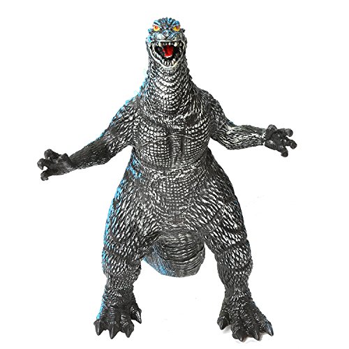 rainbow yuango Godzilla 14" 13" 7" Standing Gojirasaurus Dinosaur Model Action Figure Toy Soft Vinyl Plastic Dino Movie Monster Series for Kids(Blue)