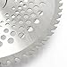 Wisamic 10 inch 60T Carbide Blade Tip Brush Cutter Trimmer Weed Eater Blade-1 Pack