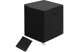 Landrip Air Conditioner Cover, Heavy Duty 420D Oxford AC Cover for Winter, Waterproof, Sunproof Outdoor Conditioner Cover, Pr