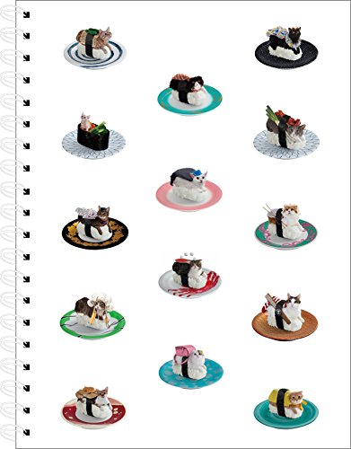 "Nekozushi" Sushi Cat Notebook (BLUE) - Thumbnail 4