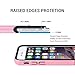 MoMoCity iPhone 7 Case Dual Layer Case i7 Heavy Duty i7 Cover Shock Absorption Protective Rugged Rubber Skin for 4.7 Inch iPhone 7(Rose&Gold)