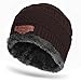 JustOneStyle Men Soft Stretch Cable Knit Lined Thick Warm Winter Wool Slouchy Beanies Hat