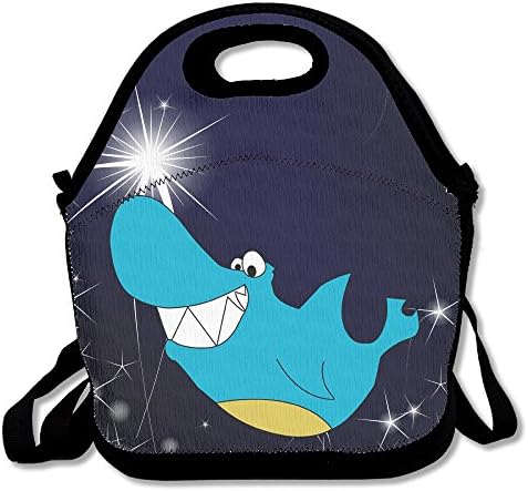 Oery Pleased Shark Cooler Lunch Bag Outdoor Picnic Bag
