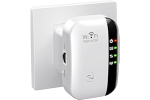 VAIYI WiFi Extender Signal Booster, Covers Up to 3000sq.ft and 35 Devices, WiFi Range Extender, WiFi boosters for The House,with Ethernet Port, Easy Setup,Router Extender for Wireless Internet