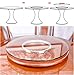 Heavy Duty Aluminium Rotating Lazy Susan Turntable Kitchen Base Turn Dining Table Round Rolling Display Rack Rotary Bearing Swivel Plate for Heavy Loads (4 inch)