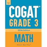 COGAT Grade 3 Math: Three Practice Tests - Level 9