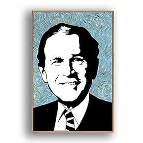 Framed Canvas Wall Art for Living Room, Bedroom America President Canvas Prints for Modern Home Decoration Ready to Hang - 16"x24" inches