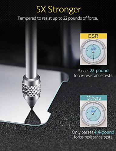 image for iPhone X Screen Protector, ESR (2-Pack) iPhone X Tempered Glass Screen