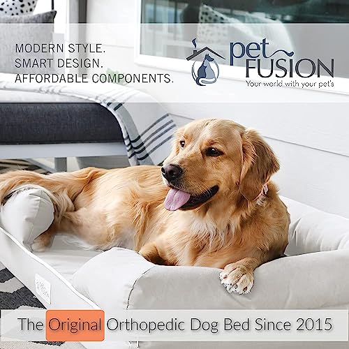 PetFusion Ultimate Dog Bed, Orthopedic Memory Foam, Multiple Sizes