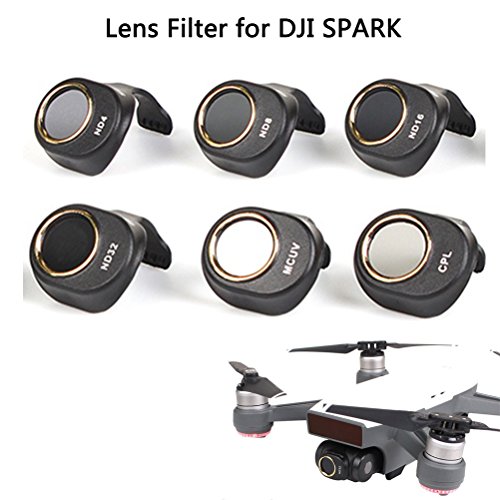 Joint victory 6 pack camera lens filter hd clear waterp…