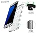 Galaxy S7 Edge Case, POETIC [Affinity Series] [Premium Thin][Corner Protection]No Bulk/Protection where its needed/Dual Material Protective Bumper Case for Samsung Galaxy S7 Edge Frost Clear/Clear
