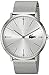 Lacoste Men's Moon Quartz Watch with Stainless-Steel Strap, Silver, 20 (Model: 2010901