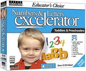 Amazon.com: Educator's Choice Numbers and Letters Excelerator Toddler