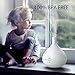 Essential Oil Diffuser, Anjou 500ml BPA Free Cool Mist Humidifier Aromatherapy Auto Shut-Off Diffuser, Adjustable Mist Mode, 7 Color LED Light for 12hrs of Continuous Quiet Diffuser Aroma, Whitethumb 3