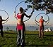 PRO Hoops (Ultra-Grip/Glitter Deco) Weighted Travel Hoop (100cm/39') Hoops for Exercise, Dance & Fitness! (640g) NO Instructions Needed - Same Day Dispatch! (UV Pink/Silver Glitter)