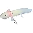 Invert Aquatics Axolotl Keychain - Made of Soft & Stretchy Silicone