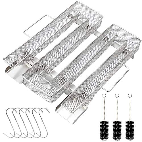 Sparbrand Kaltrauchgenerator Edelstahl, Grillzubehör Kaltrauch Kalträuchern Kaltraucherzeuger, Rauchgenerator für…