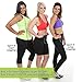 Long Workout Shorts for Women Active Sports Pants, Tights Leggings Shorts with Pockets and Wide Waistband for Support Black