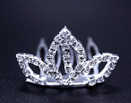 Exquisite Rhinestones Crystal Photo Prop Newborn Baby/Flower Girl Tiara Crown