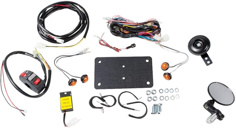 Tusk Universal Atv Street Legal Kit With Recessed Signals For Atv S With Existing Brake Lights