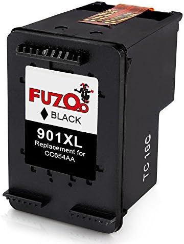 FUZOO Remanufactured for HP 901XL Ink Cartrdge High Yield Black with Ink Level Used for HP OfficeJet 4500 Wireless OfficeJet 4500 J4680 J4580 J4550 J4540 J4524 J4624 J4640 J4660 J4680c