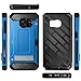 Galaxy S7 Case, Evocel [Explorer Series Pro] Dual Layer Credit Card Case with Magnetic Kickstand for Samsung Galaxy S7 (SM-G930), Blue (EVO-SAMS7-CK02)