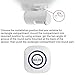 WJLING Motion Sensor Alarm, Wireless Driveway Alert, Home Security System Alarm with 2 Sensor and 1 Receiver -38 Chime Tunes - LED Indicators