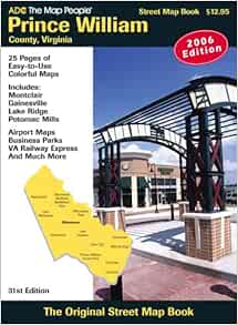 ADC The Map People Prince William County, Virginia: Street ...