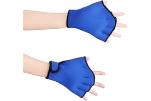 Aquatic Gloves Training Aqua Fit Swim Webbed Gloves Fitness Water Resistance Glove for Women Men Children