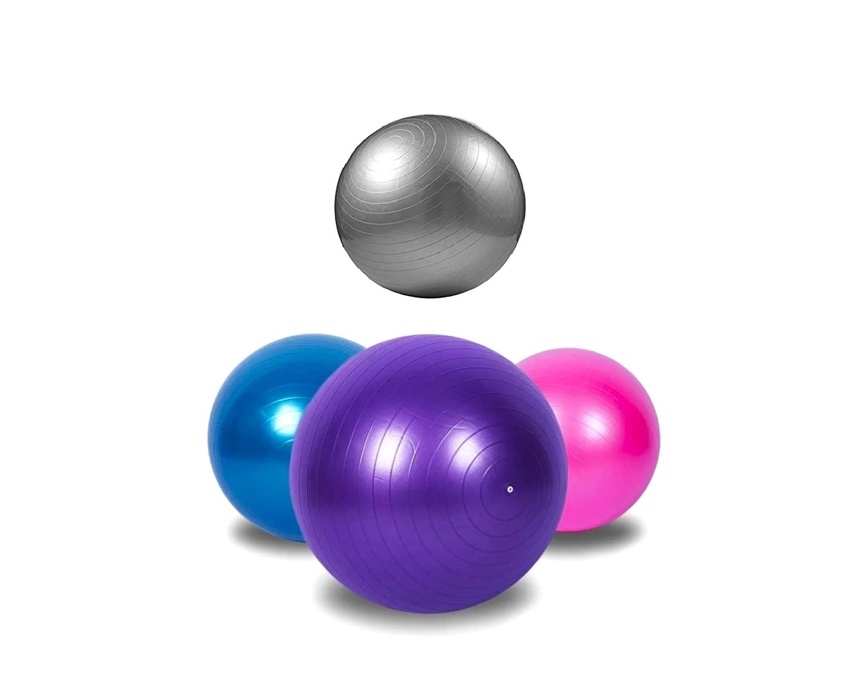 tempo di saldi 65cm Inflatable And Non Slip Gym Ball For Yoga Fitness Pilates