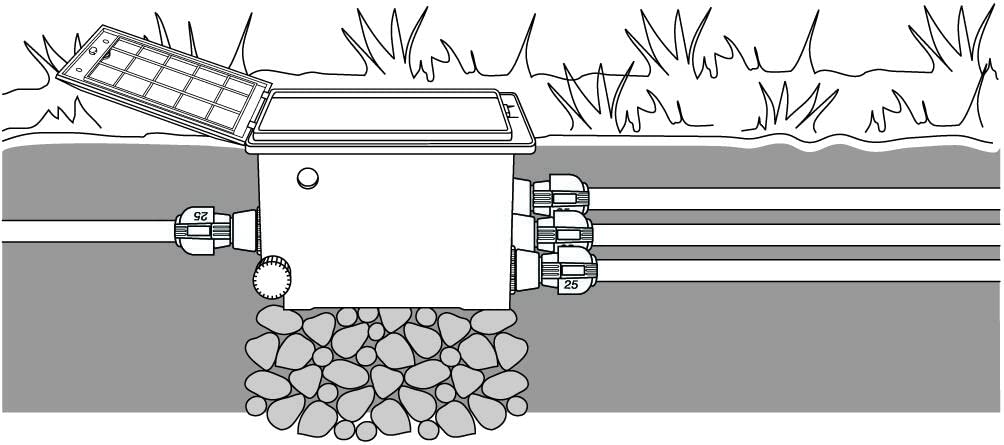 Gardena Ventilbox 9 V Bluetooth-Set: Bodeneinbaudose für den unterirdischen Einbau von batteriebetriebenen Bewässerungsventilen, programmierbar per App (1286-20) 8