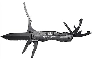 Custom Engraved Personalized Multitool with Pliers, Knife, Saw, Wire Cutter, Bottle Opener,for Gifts Camping & Fishingfor Him