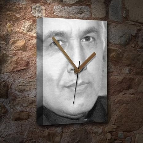 Amazon Co Jp Robert Beltran ロバート ベルトラン キャンバスクロック 大a3 アーティストによって署名されました Js001 ホーム キッチン