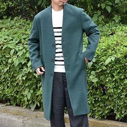 Amazon シップス メンズ Ships Su ノーカラー チェスターコート グリーン Small コート ジャケット 通販