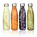 KING DO WAY Double Wall Vacuum Insulated Stainless Steel Water Bottle, Violet Jadeite, 17 Ounce