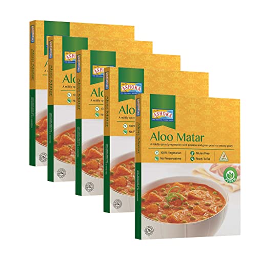 Ashoka Ready to Eat Indian Meals Since 1932, 100 Vegan Potatoes and