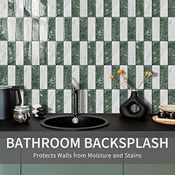 10 Sheets Subway Tile Peel and Stick
