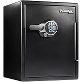 Master Lock Black Steel Fireproof and Waterproof Safe with Digital Keypad, 2.0 cu-ft, STW205GYC