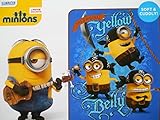 Despicable Me Minions Yellow Belly Fleece Throw