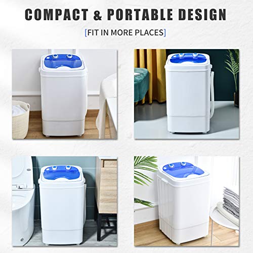 Auertech Portable Washing Machine, Mini Compact Washer 9LBS Washing