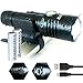 Vision II USB Bike Light with FREE Extra Battery - Powerful 1000 Lumen Rechargeable Headlight Fits all Mountain Bikes, Road Bicycle - Waterproof & Installs in Seconds